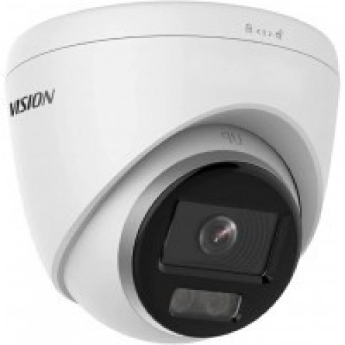 Hikvision DS-2CD1347G0-LUF Colorvu Renkli 4MP 2.8MM Dahili Sesli Poeli IP Dome Kamera